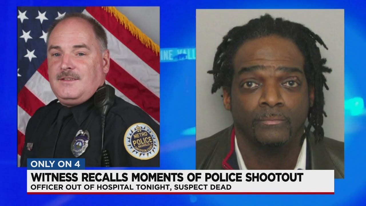 Witness Recalls Moments Of Police Shootout