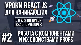 Уроки React Js - Компоненты и свойства Props