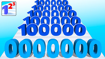 Number Master 3D Gameplay | Run & Merge | Number Master Mobile Game Walkthrough