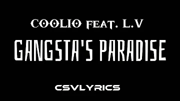 Coolio - Gangsta's Paradise (Lyrics) feat. L.V