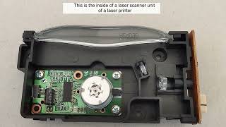 Laser Scanner Unit of a Laser Printer How it works