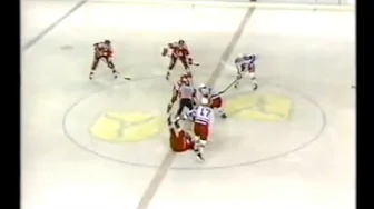 WJC USA - Canada hits and goals 1/1/92