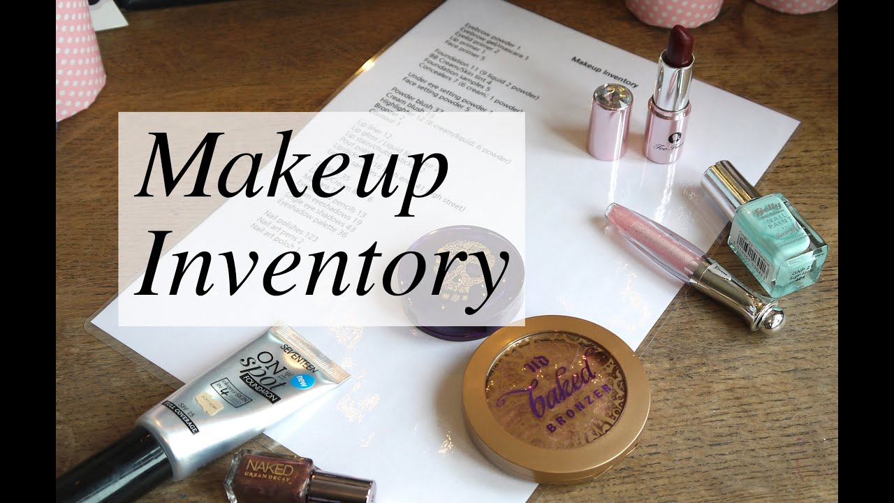 Makeup Inventory! - YouTube