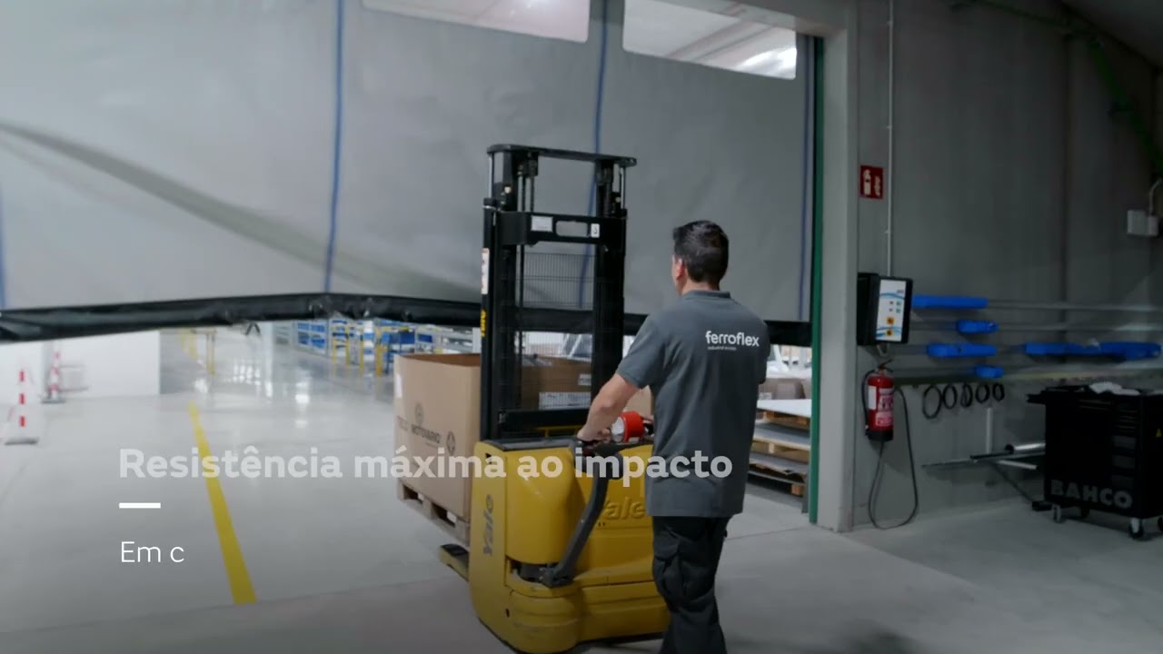 Porta rápida autorreparável – Ferroflex