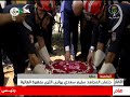 جنازة جثمان المجاهد سليم سعدي يوارى الثرى بمقبرة العالية 
