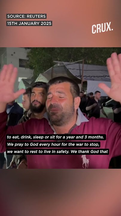'We Want To Sleep Peacefully’, Says Gazan On Ceasefire Deal