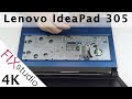 Lenovo IdeaPad 305-15 - disassemble [4K]