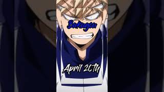 Anime characters born in april