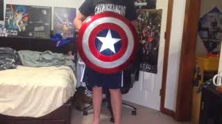 24 inch Marvel Legends Captain America Shield Review