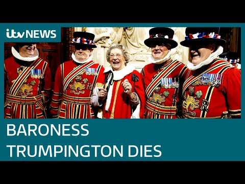 Baroness Trumpington dies aged 96 | ITV News