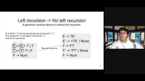 Kir Chou - Learn from LL(1) to PEG parser the hard way