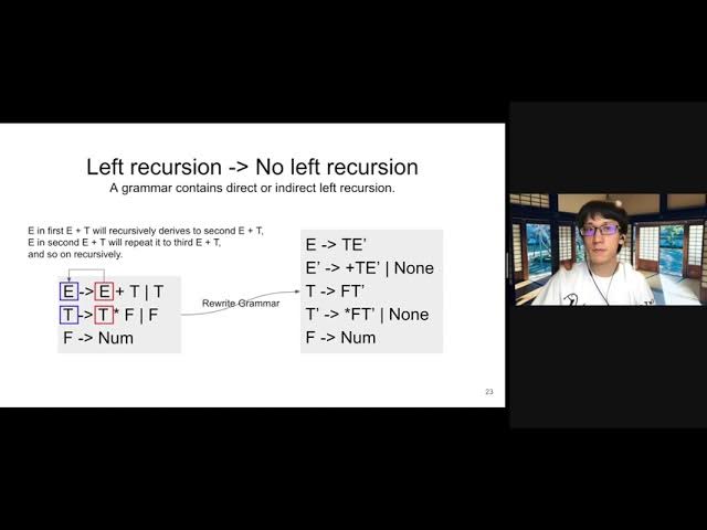 Image from Learn from LL(1) to PEG parser the hard way