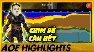 Dâng A vẫn tay to lên 4 CÂN BẢN ĐỒ...Vãi cả Chim Sẻ Đi nắng!!! | AoE Highlights