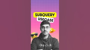 Master SQL Subqueries: When We MUST Use SQL SUBQUERY!