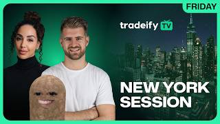 NEW YORK SESSION LIVE! | Tradeify TV | FRIDAY 9/18/26