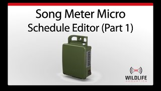 Song Meter Micro - Schedule Editor Part 2 | Bird Sound Recorder screenshot 5