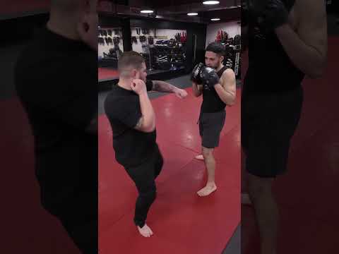 Advanced 1-2 Combo | Attack Upper & Lower Body | UMA Brooklyn 🥊 #shorts #viralshorts