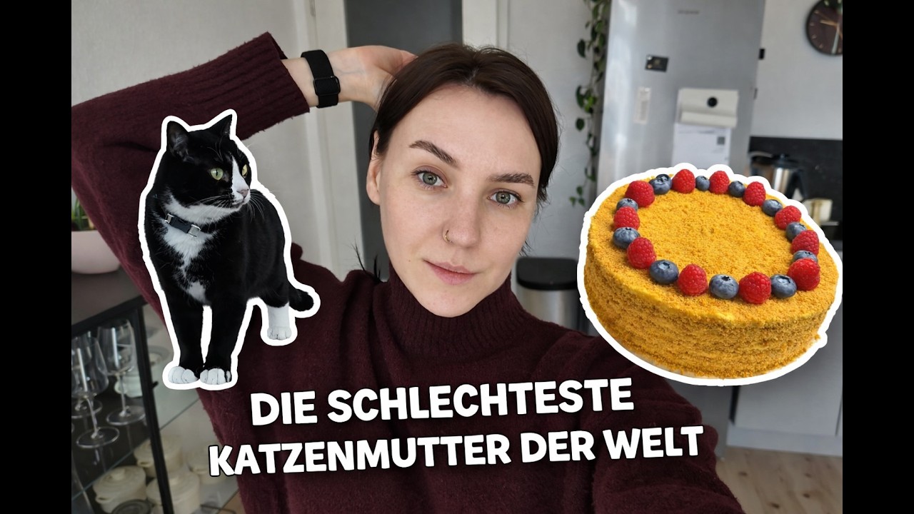 Die schlechteste Katzenmutter der Welt / Backe einen Kuchen / Geburtstagsgeschenk für unseren Neffen