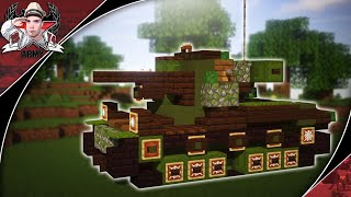 Minecraft: WW2 Stridsvagn M/42 EH | Medium Tank Tutorial