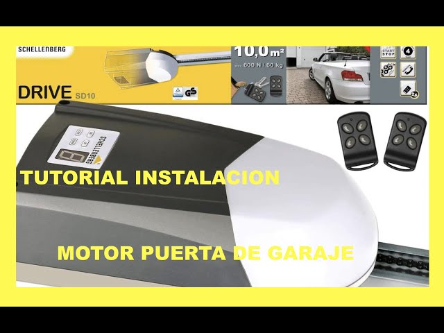 Cómo instalar un motor de puerta garaje con el kit GDK 700 de