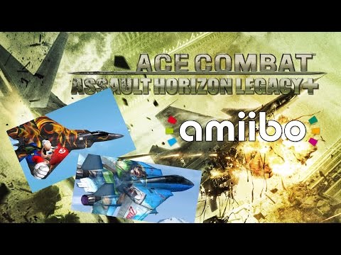 Vídeo: Amiibo Desbloqueia Aviões Com O Tema Mario Em Ace Combat Assault Horizon Legacy Plus