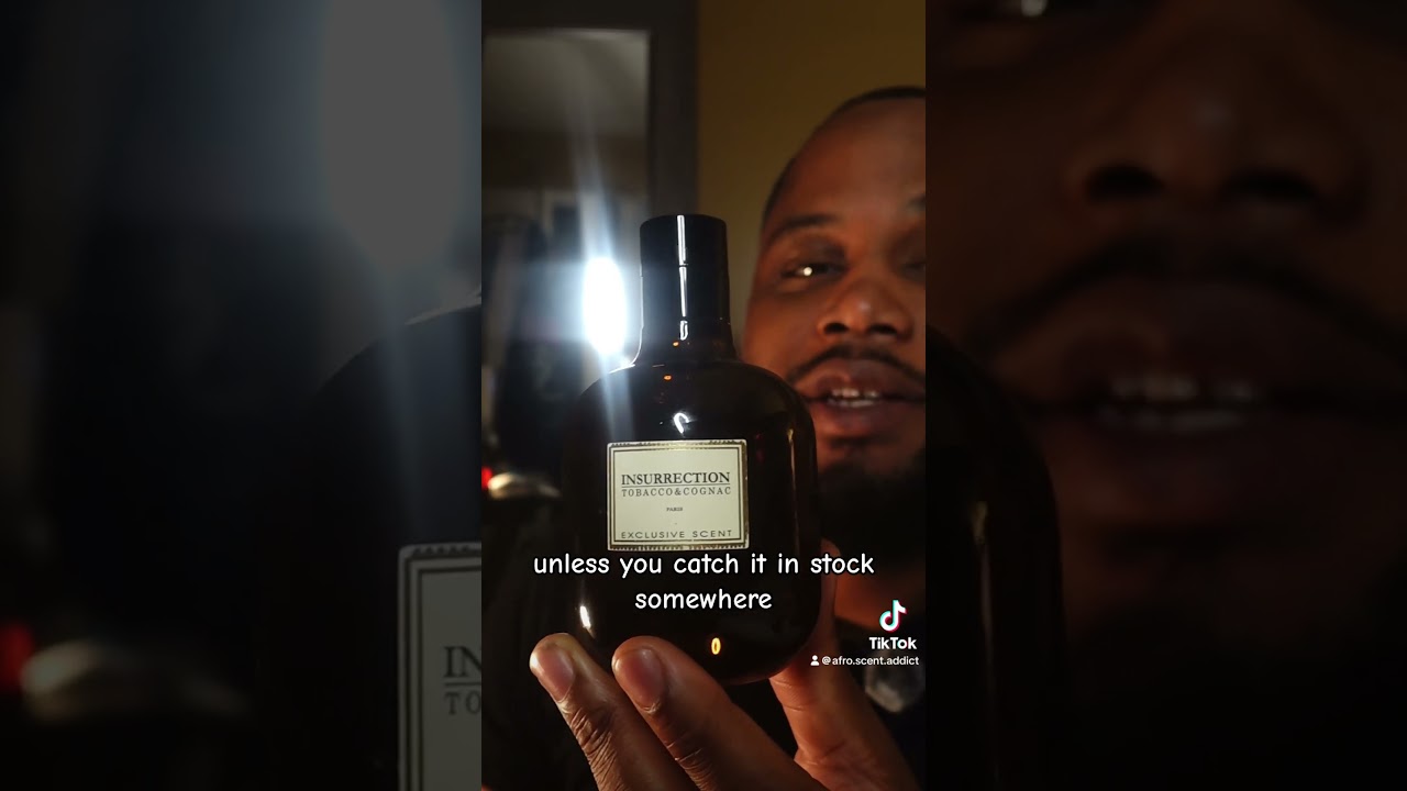 insurrection tobacco and cognac exclusive scent Insurrection Tobacco & Cognac #perfume #colognecollection #clonefragrances  #cologne#fragrancereview