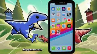 Dino mutant T rex MOD iOS Android - gameplay screenshot 4
