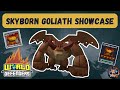 Wow  skyborn goliath showcase world defenders roblox