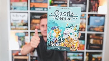 Castle Combo board game playthrough | How to play the first game