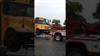 J.R Towing School Bus