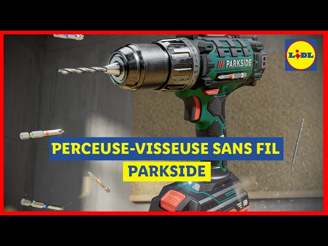 Perceuse-visseuse sans fil en vente lundi 27/11, PARKSIDE