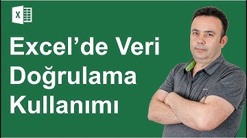 #Excel Veri Doğrulama- İsimleri açılır liste kutusunda getirmek- 453.video | Ömer BAĞCI