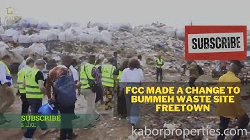 Freetown City Council Made a Huge Change to Bummeh Waste Site | Freetown, Sierra Leone