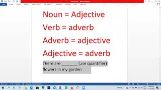 Modifier class 1