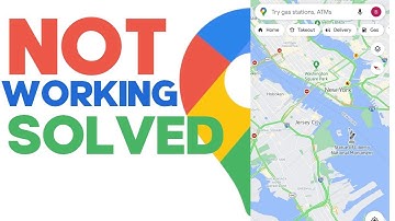 How To Fix GOOGLE MAPS Not Working or Glitch on Android and Iphone IOS Solution Solved 2022
