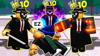 The Fastest KILLSTREAK With ALL Characters.. 😈 | The Strongest Battlegrounds