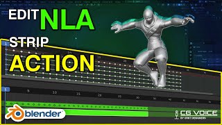 How To Edit Action In NLA Strip _ Blender Tutorial