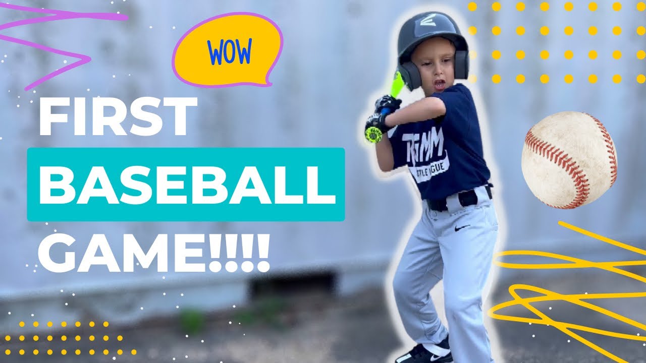 First Baseball Game!! YouTube