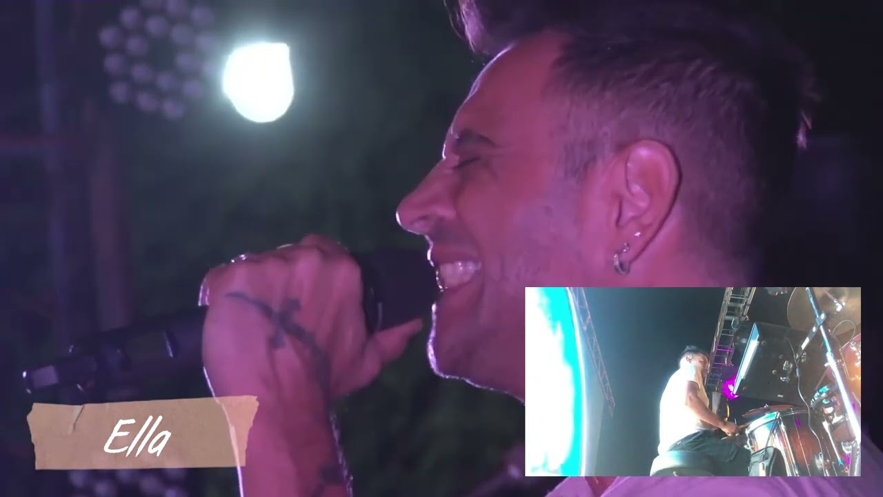 Lisandro Márquez - Mi manera de amarte - Atado a tu amor - Ella - Como tu (drumcam Mati Farias)