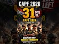 CAPF 2026 || #upsc #capf #bsf #crpf