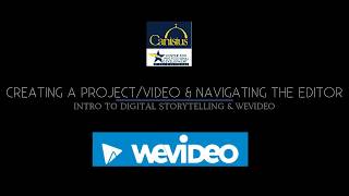 Intro to WeVideo 02 - Creating a Project CPD Business