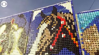 WEB EXTRA: Bottle Cap Art