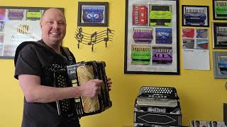 Solloni Norteño Accordions - $6,500, Binci reeds, Two-Tone (Carnegie Accordion Co. - Pittsburgh, PA)