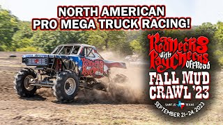 Rednecks with Paychecks Fall Mudcrawl 2023 North American Mega Truck Series Racing Highlights