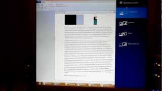 Windows 8 Metro Apps and Settings Demo