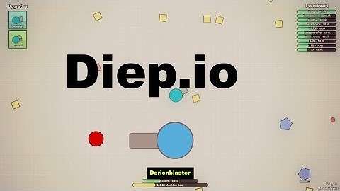Diep.io(how to level up fast)
