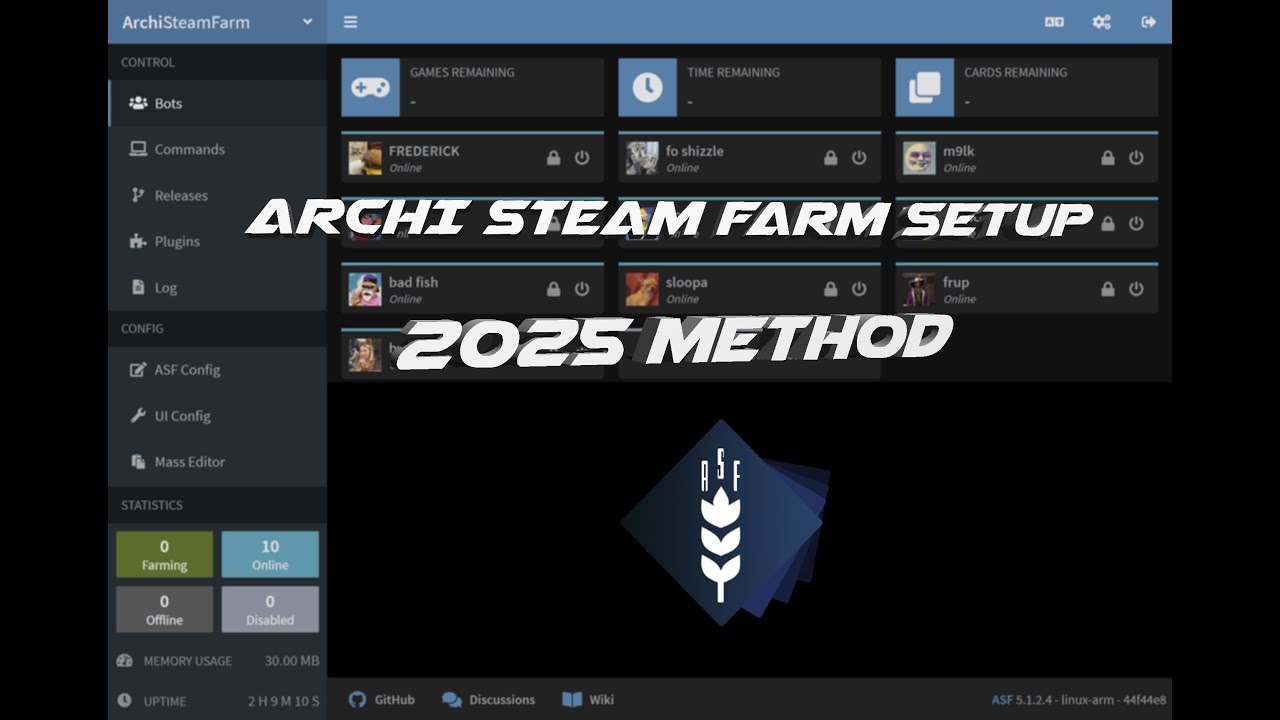 HOW TO SETUP ARCHI STEAM FARM FAST CARD IDLE METHOD YouTube how-to-setup-archi-steam-farm-fast-card-idle-method-youtube