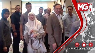 TERKINI : Jangan Tolak Macam Tu - Wan Azizah