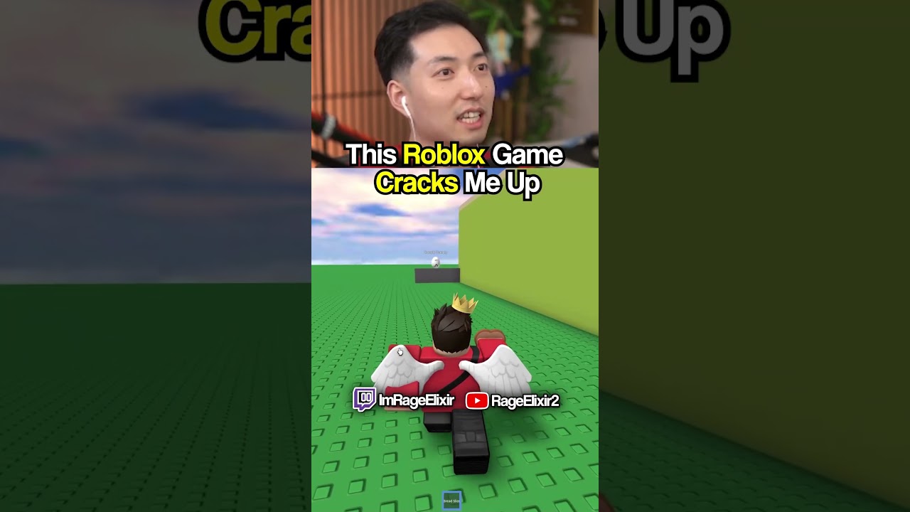 This Roblox Game CRACKS Me Up🥚 #rageelixir #shorts #roblox