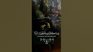 صوت يريح القلب💜 | آيتين من سورة السجده | القارئ #عبدالرحمن_مسعد  #قران_كريم #قرآن